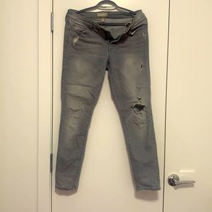 Banana Republic Gray Skinny Jeans